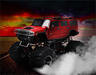 Red Hot Monster Truck