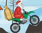 Santa On Motorbike